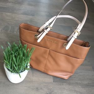 Michael Kors Tan Leather Tote